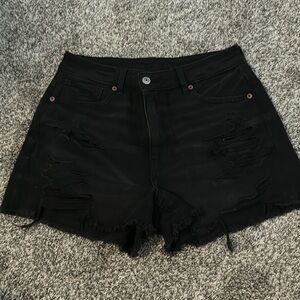 American Eagle Black Jean Shorts.